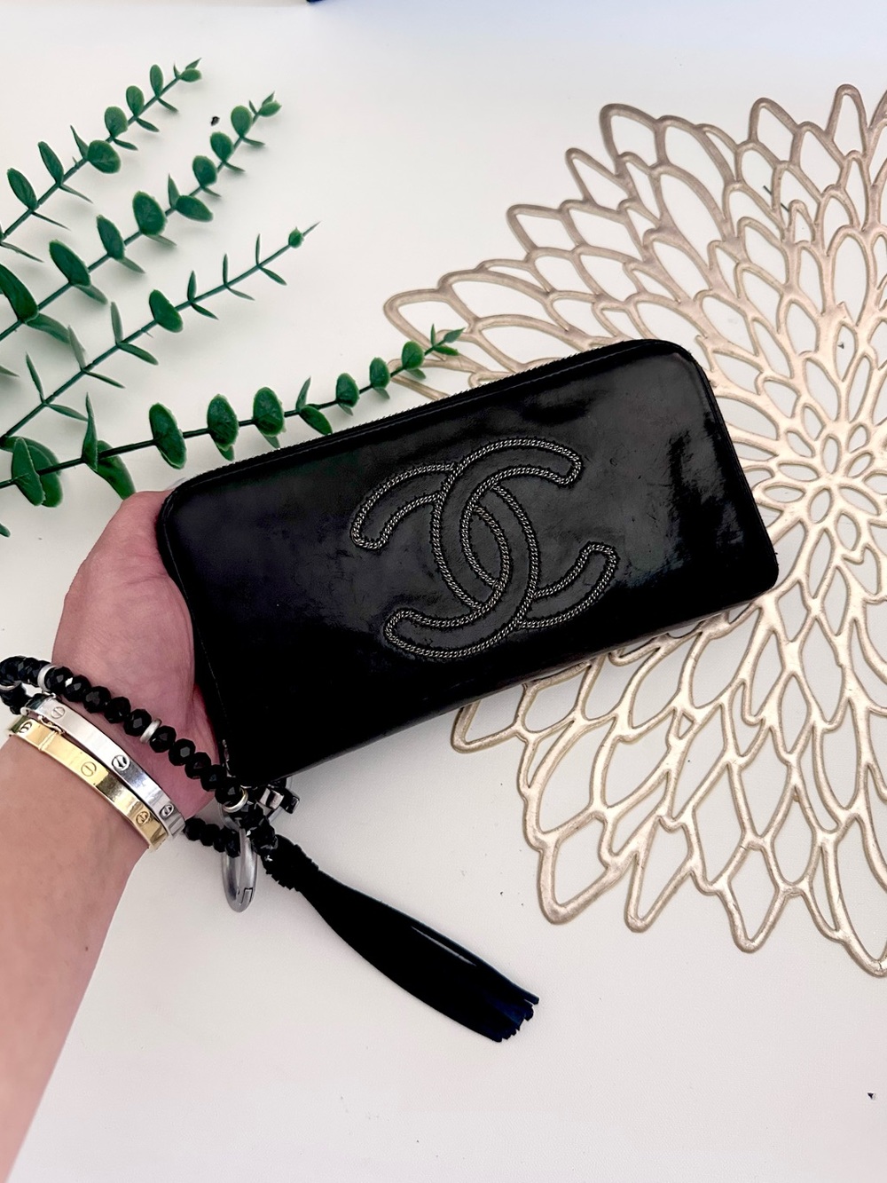 CHANEL Timeless Zippy Wallet